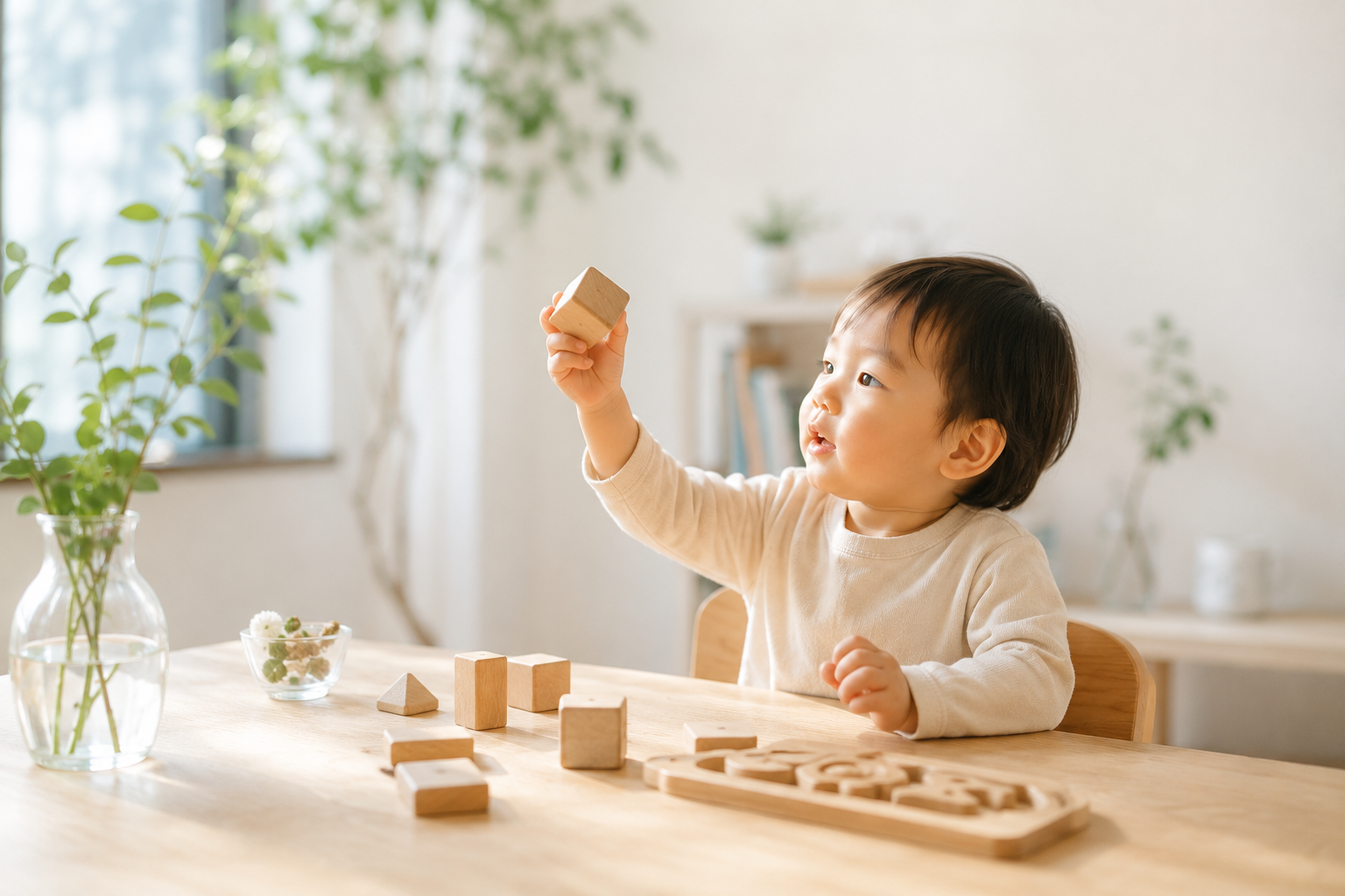子どもを主体性を重んじる